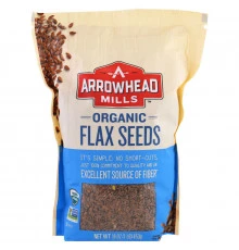 Arrowhead Mills, Органические семена льна, 16 унций (453 г)
