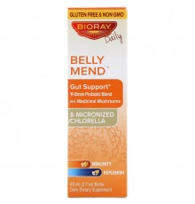 BioRay Inc., Belly Mend, Gut Love & Support, Alcohol Free, 2 fl oz (60 ml)