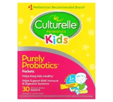 Culturelle, Для детей, ежедневный пробиотик, без ароматизаторов, 30 отдельных порционных пакетиков