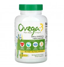 Ovega-3, Plant-Based Omega-3, 90 Vegetarian Softgels