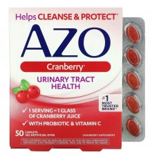 Azo Cranberry Tablets 50 Tablets