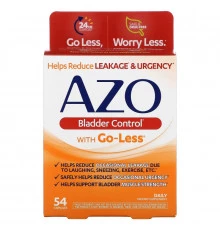 Azo Bladder Control with Go-Less 54 Capsules