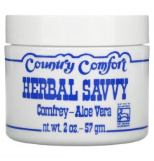 Country Comfort, «Травяной эксперт», окопник - алоэ вера, 2 унции (57 г)
