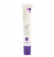 Andalou Naturals Средство для заполнения морщин, для омоложения и питания кожи лица, 0.6 жидкой унции (18 мл)