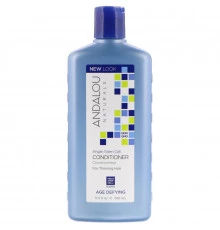Andalou Naturals Кондиционер замедляющий старение волос 115 жидких унций (340 мл)