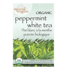 Травяные сборы и чаи Uncle Lee's Tea, Imperial Organic, белый чай с перечной мятой, 18 чайных пакетиков, 32,4 г (1,14 унции)