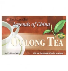 Травяные сборы и чаи Uncle Lee's Tea, Legends of China, чай улун, 100 чайных пакетиков, 160 г (5,64 унции)