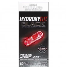 Hydroxycut, Черный, 60 жидких капсул с быстрым высвобождением