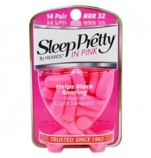 Hearos, Ear Plugs, Sleep Pretty in Pink, 14 Pair