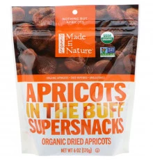 Made in Nature, Органический продукт, Курага Суперснек, 6 унций (170 г)