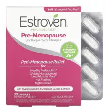 Регуляция гормонального фона Estroven, Menopause Relief, Pre-Menopause, 30 капсул