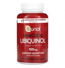 Qunol Mega CoQ10 60 Softgels
