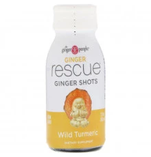 The Ginger People, Ginger Rescue Shots, Wild Turmeric, 2 fl oz (60 ml)
