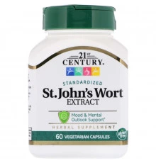 21st Century Health Care St. John's Wort Extract 60 Veggie Caps