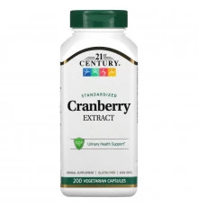 21st Century Health Care Cranberry Extract Standardized 200 Veggie Caps