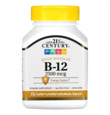 21st Century Health Care B-12 2500 мкг 110 таблеток