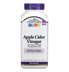 21st Century, Apple Cider Vinegar, 90 Capsules