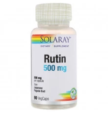 Solaray, Rutin, 500 mg , 90 VegCaps