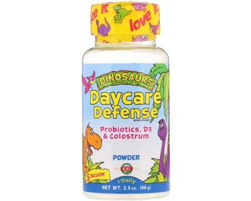 KAL, Daycare Defense, Probiotics, D3 & Colostrum, 2.3 oz (66 g) KAL, Daycare Defense, Probiotics, D3 & Colostrum, 2.3 oz (66 g)