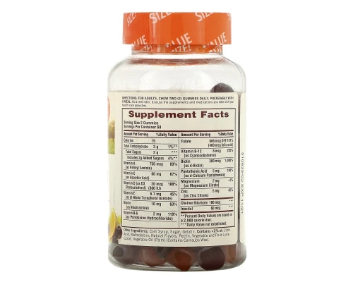 Sundown Naturals, Мультивитаминные жевательные конфеты, со вкусом винограда, апельсина и вишни, 120 шт. Sundown Naturals, Мультивитаминные жевательные конфеты, со вкусом винограда, апельсина и вишни, 120 шт.