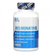 EVLution Nutrition, Resveratrol, 250 mg, 60 Veggie Capsules