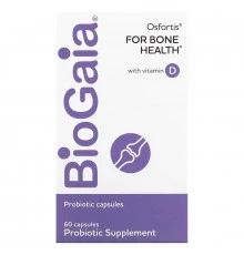 BioGaia, Osfortis With Vitamin D, 60 Capsules