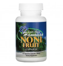 Earth's Bounty Noni Fruit Hawaiian 500 mg 60 Veggie Caps