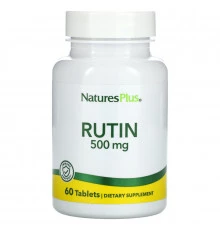 Nature's Plus, Рутин, 500 мг, 60 таблеток