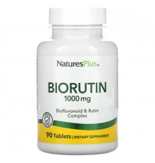 Nature's Plus, Biorutin, 1000 мг, 90 таблеток