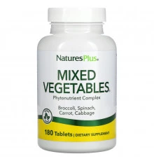 Nature's Plus, Смесь овощей, 180 таблеток