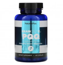 Nature's Plus, BrainCeutix, пирролохинохинон, 60 капсул