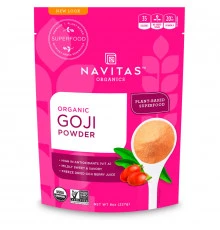 Navitas Naturals Organic Goji Powder Сублимированный порошок ягод годжи 227 г