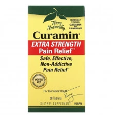 Terry Naturally, Curamin, Extra Strength Pain Relief, 60 Tablets