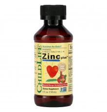 ChildLife, Essentials, Zinc Plus, Natural Mango Strawberry Flavor, 4 fl oz (118 ml)