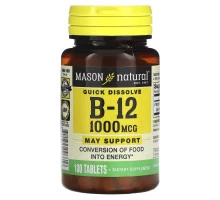 Mason Natural Витамин B-12 1000 мкг 100 таблеток