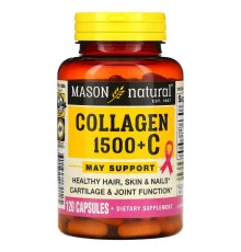 Mason Natural Collagen Plus Biotin & Vitamin C 1500 120 Capsules
