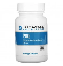 Lake Avenue Nutrition, PQQ (пирролохинолинхинон), 10 мг, 60 растительных капсул