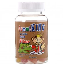Gummi King Жевательный мармелад с клетчаткой 60 мармеладок
