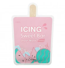 A'Pieu, Icing Sweet Bar Beauty Sheet Mask, Watermelon, 1 Sheet, 0.74 oz (21 g)
