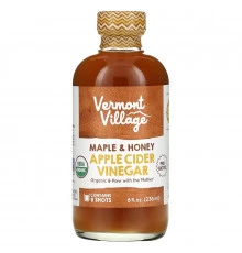 Vermont Village, Apple Cider Vinegar, Maple & Honey , 8 fl oz (236 ml)