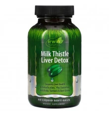 Irwin Naturals, Milk Thistle Live Detox, 60 Liquid Soft-Gels