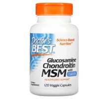 Doctor's Best Glucosamine Chondroitin MSM 120 Capsules