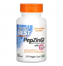 Doctor's Best, Цинк-L-карнозин, комплекс с PepZin Gl