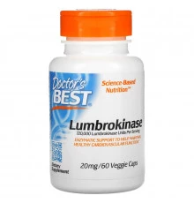 Doctor's Best Best Люмброкиназа 20 мг 60 капсул