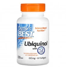 Doctor's Best Лучший убихинол и канека QH 100 мг 60 гелевых капсул