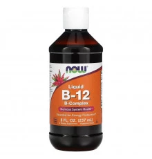Now Foods B-12 жидкий комплекс 8 жидких унций (237 мл)