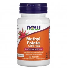 Now Foods, Methyl Folate , 1,000 mcg, 90 Tablets