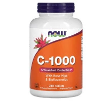 Now Foods, C-1000, 250 таблеток