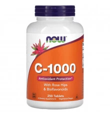 Now Foods, C-1000, 250 таблеток