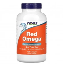 Now Foods, Red Omega, 180 гелевых капсул